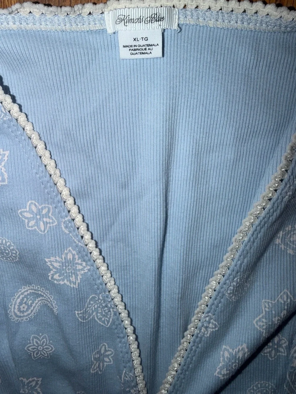 Kimchi Blue Only You Smocked Short Sleeve Top